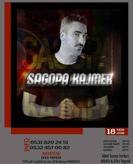 Konser - Sagopa Kajmer Hatay Konseri