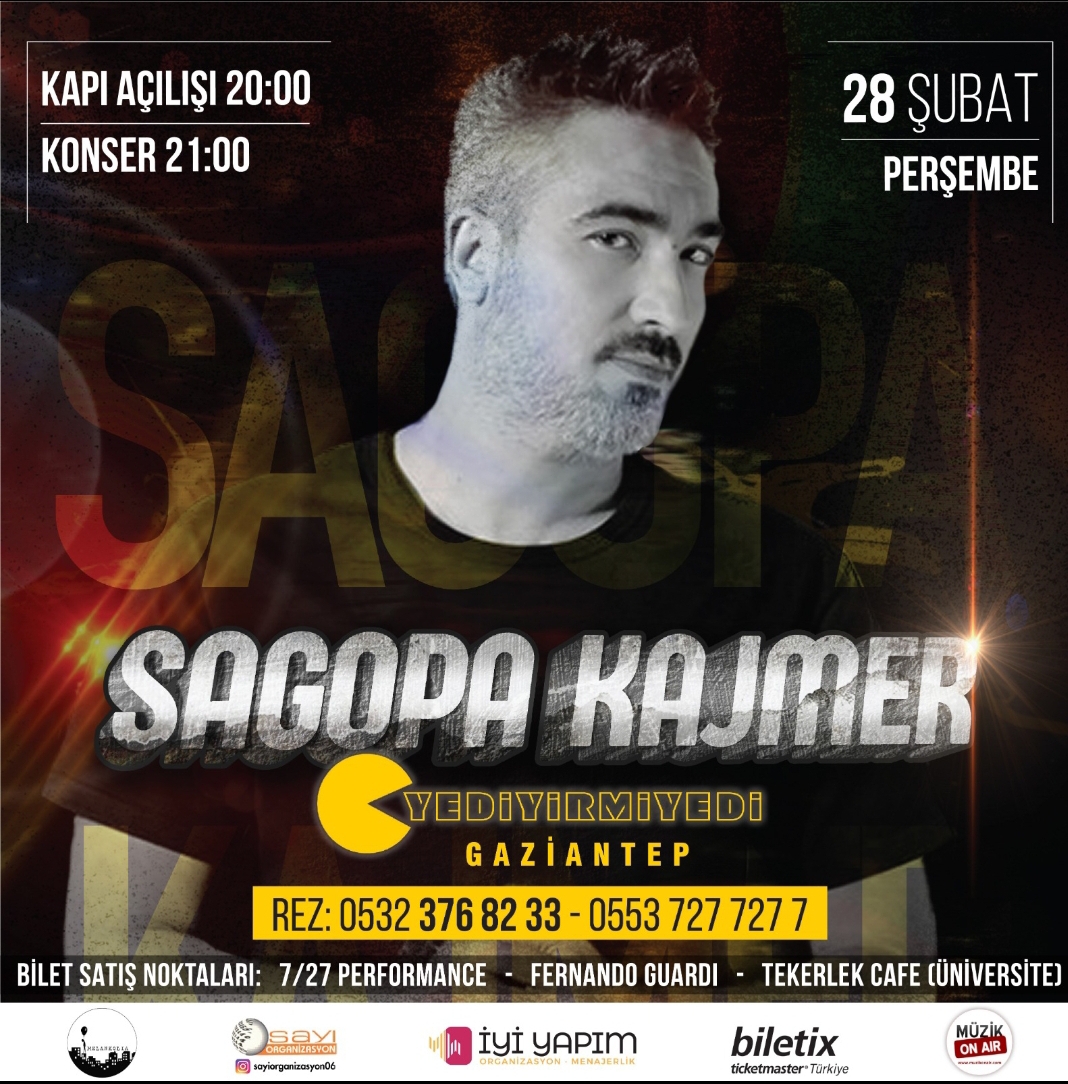 Konser - Sagopa Kajmer Gaziantep Konseri