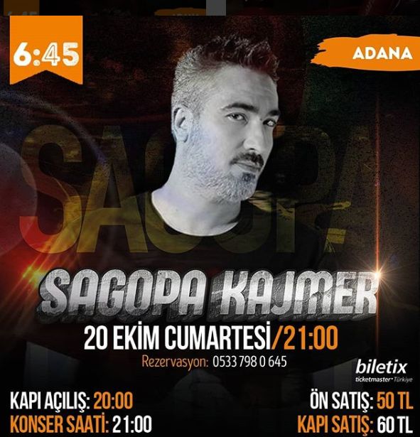 Konser - Sagopa Kajmer Adana  Konseri